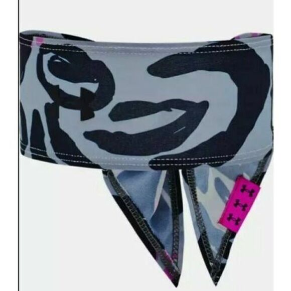 Under Armour 1356706 420 Unisex Tie Headband - Picture 2 of 2